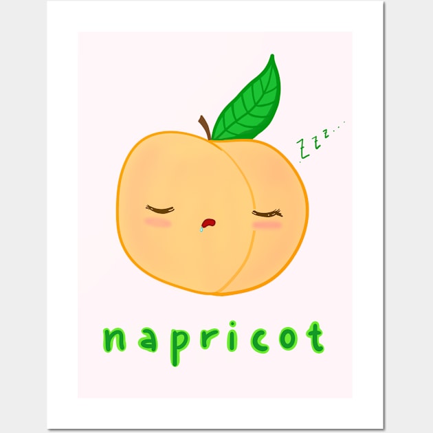 Napricot Wall Art by moonlitdoodl